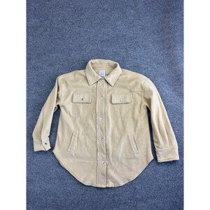 Women's Tan Button Down Shirt